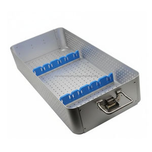Plateau de Stérilisation en Aluminium WARSAW MEDICAL (540x250x100mm) pour Instruments Chirurgicaux - Prix Usine |   porte-aiguille - Product Image 4