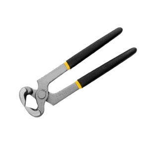 Alicates de punta plana duraderos de 10 pulgadas con agarre antideslizante, cortaúñas para pezuñas de caballo, acero de grado industrial, para reparación de calzado - Product Image 1