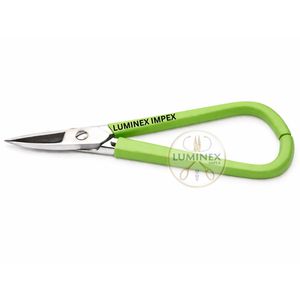 Metal Cutting Shears Spring Action Snips Stainless Steel Precision Cutter Customized Color Handle LUMINEX IMPEX - Product Image 4