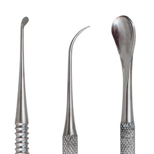 ชุดเครื่องมือแกะสลักและทำความสะอาดฟันสแตนเลสเกรดสูงสำหรับรากฟันเทียม DENTRIC แบบขายส่ง พร้อมหัวคู่สำหรับขจัดคราบหินปูน - Product Image 3