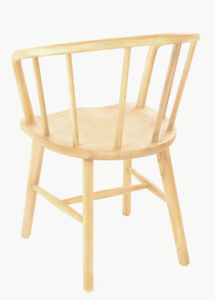 Chaise de salle à manger en bois moderne, style scandinave, écologique, stable, meubles pour la maison, pour hôtel et villa - Product Image 6