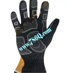 Guantes extricacionales de bombero Guantes de protección mecánica Guantes resistentes al fuego de bombero Guantes a prueba de fuego - Product Image 1