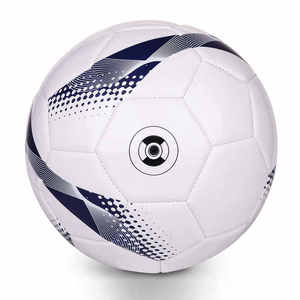 Ballons de football personnalisés en cuir robuste, couleur personnalisée, avec logo personnalisé, nouveau design, pour le sport et les matchs, avec liaison thermique. - Product Image 2