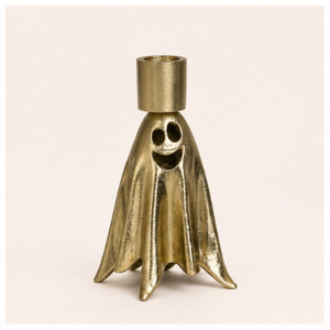 Support de bougie fantôme doré en gros pour Halloween, chandelier pour centre de table gothique et décoration esthétique de la maison - Product Image 1