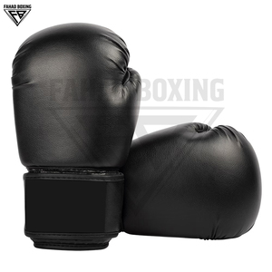 Guantes de Boxeo Personalizados de Color Negro, Duraderos, de Primera Calidad, para Entrenamiento de Muay Thai, Kickboxing, Protección en Combate - Product Image 5