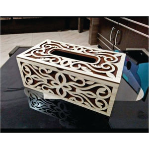 Caja de pañuelos de lujo con incrustaciones de nácar, rectangular, hecha a mano, con diseño de concha de nácar, para decoración del hogar, hotel o baño. - Product Image 2