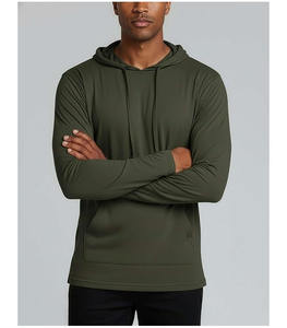 เสื้อฮู้ดผู้ชายผ้าฟลีซสำหรับฤดูหนาว น้ำหนัก 380 กรัม ระบายอากาศได้ดี แห้งเร็ว ดีไซน์ทันสมัย มีกระเป๋า ทรงปกติ คุณภาพทนทาน ใช้ได้ทุกวัน - Product Image 3