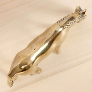 Figura de Caballo de Latón Hecha a Mano, Elegante Escultura de Caballo de Pie, Estatua de Animal de Lujo, Decoración para Mesa de Oficina u Hogar - Product Image 5