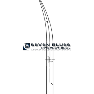 Ciseaux de dissection pour tenotomie STEVENS à lame droite, instrument chirurgical ORL - Product Image 4