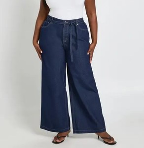 Sweat-shirt brodé pour femme en coton doux à col rond, personnalisable, fournisseur de vêtements en gros, jeans décontractés coupe bootcut - Product Image 1