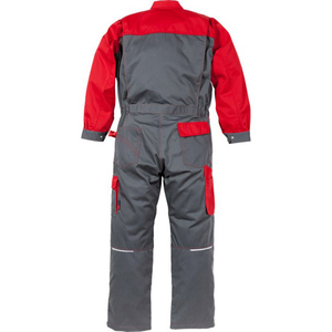 Wholesale Breathable Cotton Unisex Custom Coverall Dungaree Hi Vis ANSI Class 2 <b>Waterproof</b> Working Uniform High Quality Safety - Product Image 2