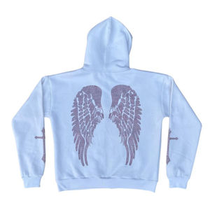 Sudaderas con Capucha Personalizadas con Pedrería, Diseño Personalizado, Transpirables, Ecológicas, Coloridas, Talla Grande, Básicas de Moda para Hombre, 100% - Product Image 2