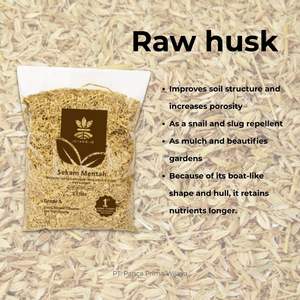 แกลบข้าวคุณภาพสูง 5 ลิตร วัสดุปลูกพืชออร์แกนิก ปรับสภาพดิน น้ำหนักเบา วัสดุคลุมดินสำหรับสวน - Product Image 4