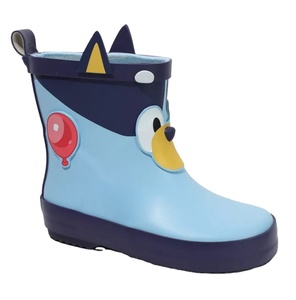 Großhandel Wasserdichte Regenstiefel Spielschuhe Gummistiefel Galoschen Gummistiefel für Kinder - Product Image 1