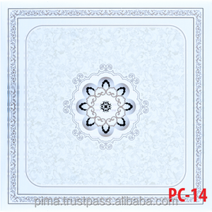 Panneau de plafond en PVC 3D gaufré, design luxueux pour salle de bain, douche, salle humide, absorption acoustique NRC 0,55-0,8 - Product Image 2