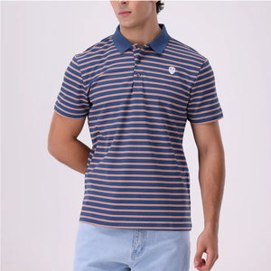 Polos de Hombre con Logotipo Bordado Personalizado de Alta Calidad, Precio de Fábrica, Polos de Golf Lisos de Poliéster y Algodón para Hombre - Product Image 1