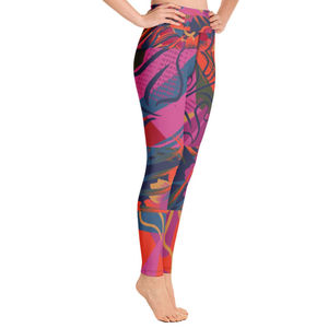 Leggings Deportivos de Cintura Alta con Cordón Ajustable para Mujer, Sublimados, Sólidos, para Gimnasio, Running, Fitness y Yoga, Venta al Por Mayor, Suministro OEM - Product Image 4