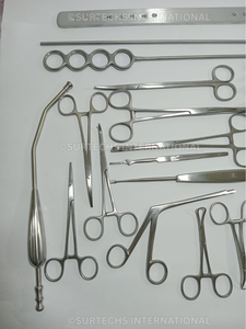 Surtechs Manual Tonsillectomy Adenoidectomy ENT Surgical Instruments Set 27 Pcs CE Certified Class I 1 Year Warranty <b>Model</b> - Product Image 3