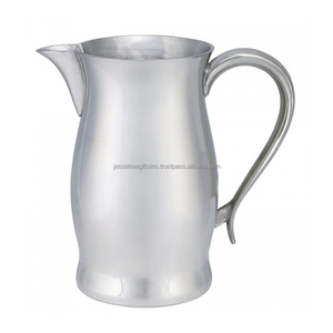 Ensemble de Cruet élégant en laiton avec finition nickelée forme de pichet Design moderne avec croix sur et plateau ovale supérieur pour religieux - Product Image 6