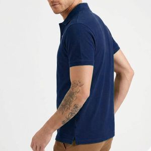 Chemise polo pour homme en piqué lourd de qualité supérieure, impression personnalisée, style décontracté, polo de golf pour homme - Product Image 2