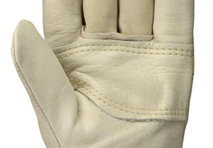 Gants de travail anti-choc en cuir respirant et imperméable Spirit Chill Heavy Duty, 11 oz, épais, lisses, avec logo personnalisé - Product Image 2