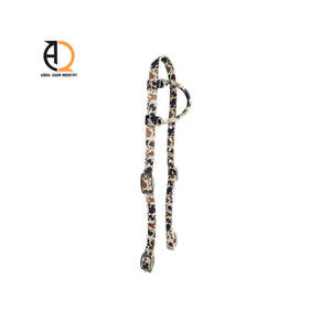 Bridon de cheval en nylon personnalisé de haute qualité, avec harnais en cuir souple de style anglais – Options de couleurs et de vente en gros - Product Image 2