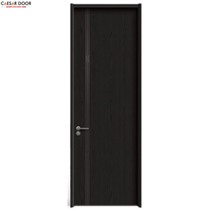 Portes en MDF en bois modernes pour entrée, fabriquées au Vietnam, anti-fissures, étanches, avec surface finie en PVC, portes en polymère - Product Image 1