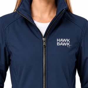 Veste softshell légère à fermeture éclair intégrale pour femme, coupe moderne et élégante, manches longues, coupe confortable, idéale pour les activités de plein air. - Product Image 5