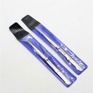 Pinzas de acero inoxidable de precisión para colocación de gemas de diamante, herramienta artesanal para joyería, agarre profesional antiestático - Product Image 6