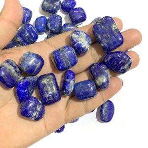 Rida Creations Piedra preciosa de lapislázuli azul natural caída con certificado IGI Origen de Afganistán de alta calidad - Product Image 2