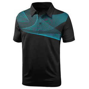 Camisetas de manga corta de punto transpirables con estampado de sublimación de diseño personalizado para hombre estilo único precio de fábrica - Product Image 2