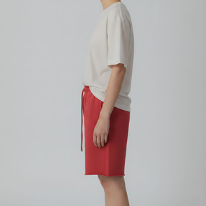 OEM Custom New Women's Vintage Cotton Gym Casual Fleece Terry Sweat Shorts Breathable Quick Dry <b>Elastic</b> Waist High Quality - Product Image 3