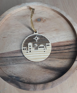 Handmade Chất Lượng Cao Tùy Chỉnh Gỗ Cutout Cây Giáng Sinh Đồ Trang Trí Với Cá Nhân Tên Hiển Thị Độc Đáo Trang Trí Kỳ Nghỉ Nhà - Product Image 2