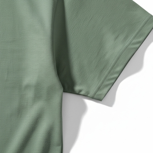 T-shirt surdimensionné personnalisé en polyester 220g anti-UV, éco-responsable, pour homme, style streetwear, épaules tombantes, grandes tailles - Product Image 5