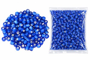 Blue Rondelle Glass <b>Beads</b> 5x7mm for Jewelry Making Bulk Loose <b>Beads</b> <b>Crystal</b> Lampwork Style - Product Image 6