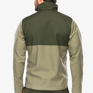 Veste en polaire rouge pour homme, col zippé, respirante, décontractée, pour l'automne, coupe classique, en polyester - Product Image 2