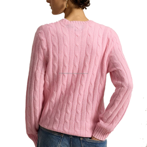 Custom <b>Vintage</b> Acrylic Designer Knitted <b>Sweater</b> Women's Cardigan Anti-Pilling V-neck Comfortable and Stylish - Product Image 5