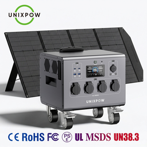 발전소 태양광 에너지 시스템 3000W 3500W 5000W 6000W  Lifepo4 야외용 태양광 발전기 휴대용 발전소 - Product Image 1