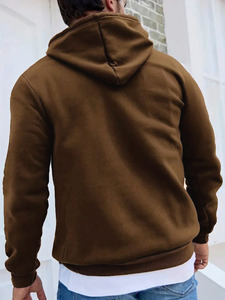 เสื้อฮู้ดวินเทจทรงโอเวอร์ไซส์ ผ้าหนานุ่ม สไตล์สตรีทแวร์ สำหรับผู้ชาย รับสกรีนโลโก้ ผ้าฝ้ายพรีเมียม ใส่สบาย - Product Image 4