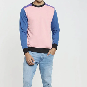 Mens Fleece Sweatshirt Gym Fitness Workout <b>Pullover</b> Cotton Polyester Athletic Bodybuilding Warm Wicking Top Wholesale - Product Image 1