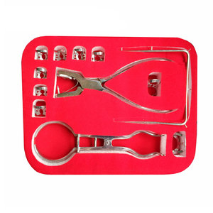 Instrumentos de Goma para Dique de Goma de Acero Inoxidable para Procedimientos Dentales: Construcción Duradera y Fácil Esterilización - Product Image 1