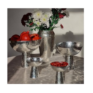 Ensemble de 2 bols à dessert de tailles différentes, de qualité supérieure, formes personnalisées, pour dattes et fruits, fabriqués en Inde - Product Image 3