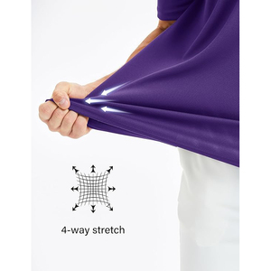 Golf Polo <b>Shirt</b> With Taped Neck Seam And Moisture Management For All Day Freshness - Product Image 4