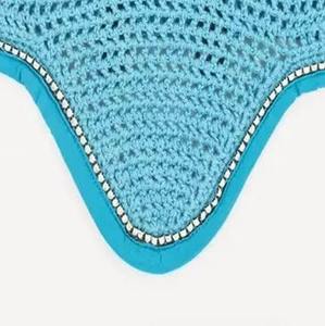 Vente en gros de couvre-mouches pour chevaux d'équitation |   Couvre-oreilles en coton tissé à la main, protection contre les moustiques - Product Image 5