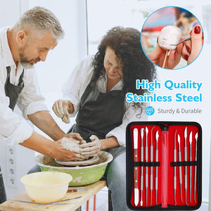 ชุดเครื่องมือขูดหินปูนทางทันตกรรมเกรดผ่าตัด 10 ชิ้น ทำจากสแตนเลสสตีล ใช้สำหรับแกะสลักขี้ผึ้งด้วยมือ สำหรับทันตแพทย์มืออาชีพ - Product Image 3