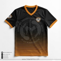Maillot de football professionnel Mawra, personnalisable avec numéro et nom, sublimation intégrale, manches courtes, unisexe, tenue de sport performante