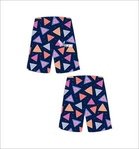 Pantalones Cortos de Baloncesto Sublimados Personalizados Azules para Hombre, Pantalones Deportivos Transpirables de Malla, Uniforme de Equipo, Ropa Deportiva de Secado Rápido para Gimnasio - Product Image 1