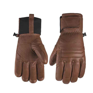 Mitaines en fourrure de mouton véritable de très haute qualité, personnalisées, chaudes pour l'hiver, avec motifs pour femmes - Product Image 2