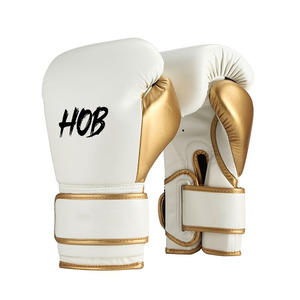 Guantes de Boxeo MMA de Cuero Vacuno de Alta Calidad, Diseño Nuevo 2026, Cierre con Cordones, Logotipo Personalizado, Agarre Antideslizante e Impermeable - Product Image 4