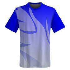 Men's Performance Activewear Knitted T-Shirt Custom Dye Sublimation Printing Short Sleeve 100% Cotton Custom <b>Logo</b> - Product Image 4